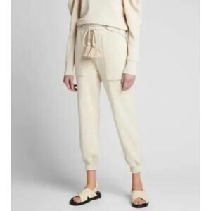 Ulla Johnson Charley Pants in Beige Cotton Womens Small